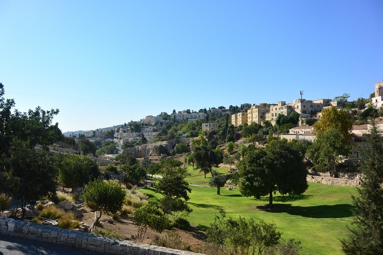 הגשר התלוי בגיא בין הינום, צילום: מוסא חזקיה