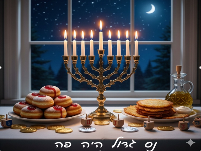 נס גדול היה פה. התמונה : בינה מלאכותית